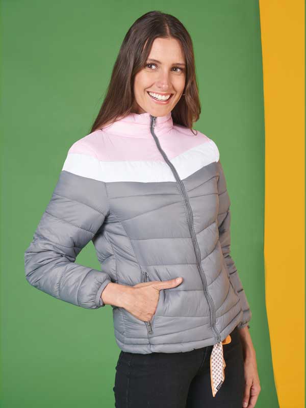 Chamarra casual impermeable modelo Napolitano
