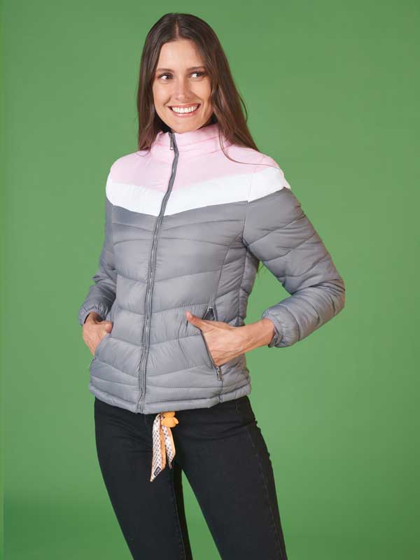 Chamarra casual impermeable modelo Napolitano