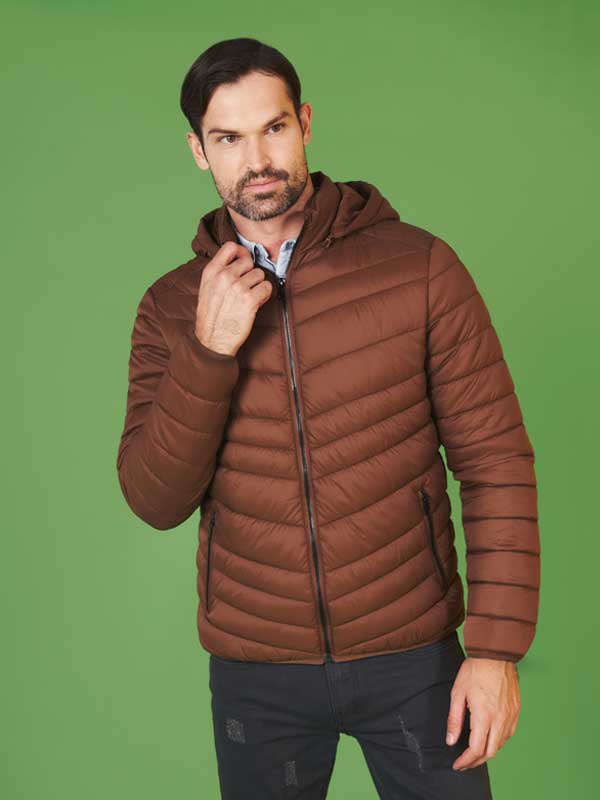 Chamarra impermeable, modelo cobre, para caballero